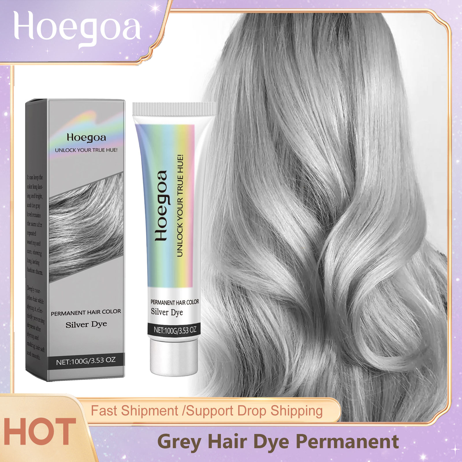 Hair Care Loreal - Grey Hair Dye Permanent Styling Hair