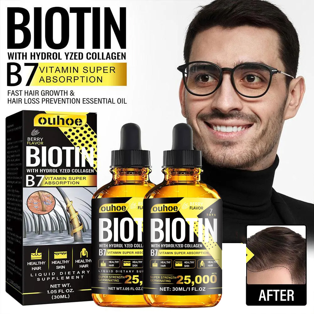 Hair Care Fragrance Essential Oil - Collagen B7 Vitamin Hair Growth Essential