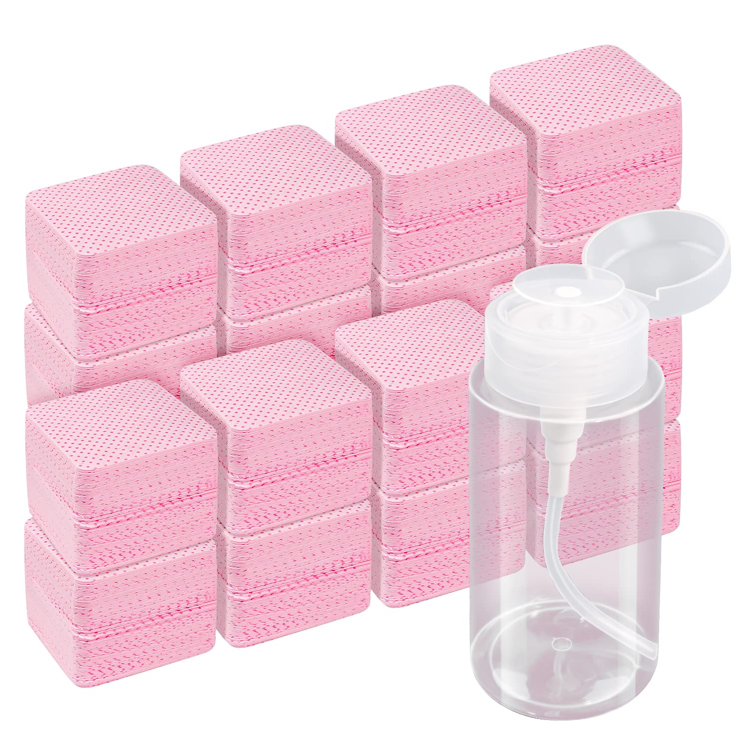 Hair Care Gel - 20/600Pcs Lint Free Nail Wipes Non-Woven