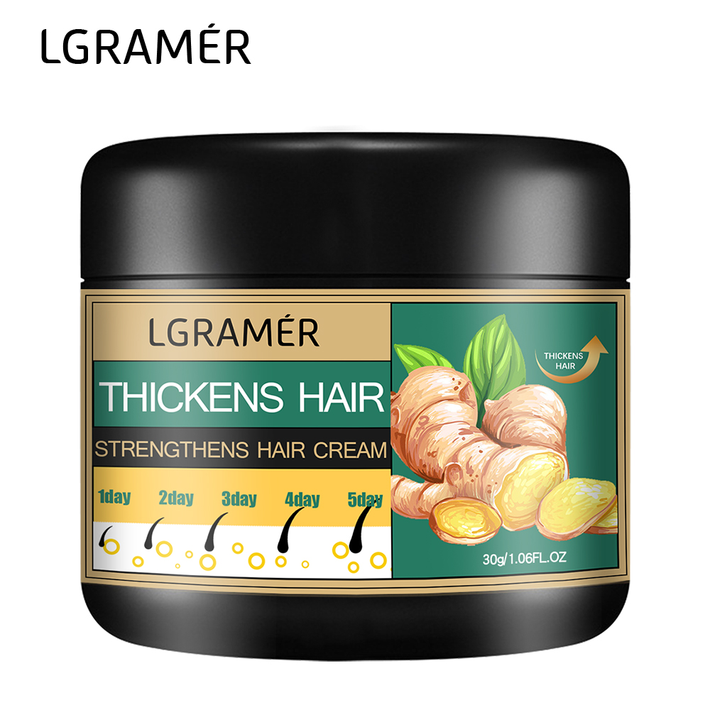 Hair Care Brand - Ginger Hair Cream Deep Cleansing Promote