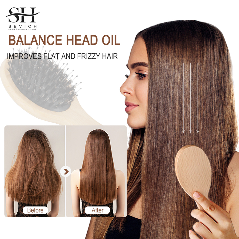 Hair Care Nature - Natural Boar Bristle Hair Fluffy Comb