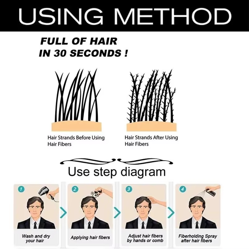 20pcsHair Fiber Keratin Hair B - Hair Care Natural Products 评论和价格