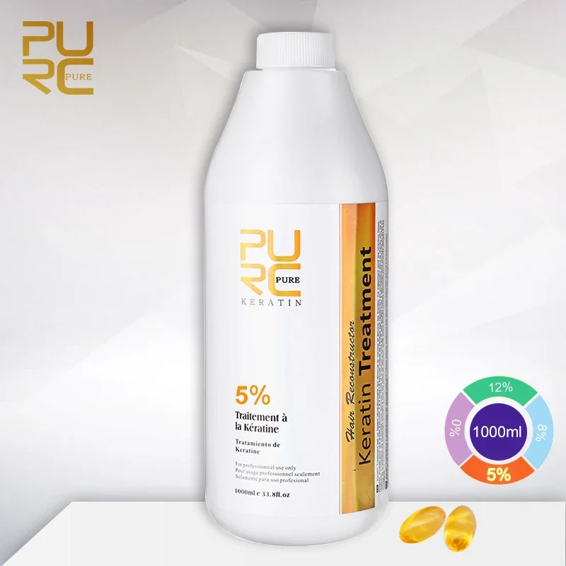 PURC Keratin Hair Straightenin - Hair Care For Curly Dry Hair 评论和价格