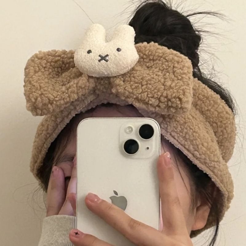 Miffy Cute Cartoon Elastic Bow - Hair Care Good Hair 评论和价格