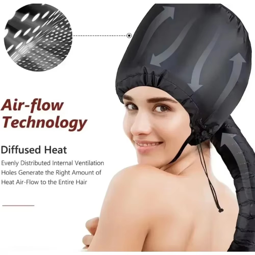 Portable Hair Bonnet Dryer Cap - Hair Care For Curly Dry Hair 评论和价格