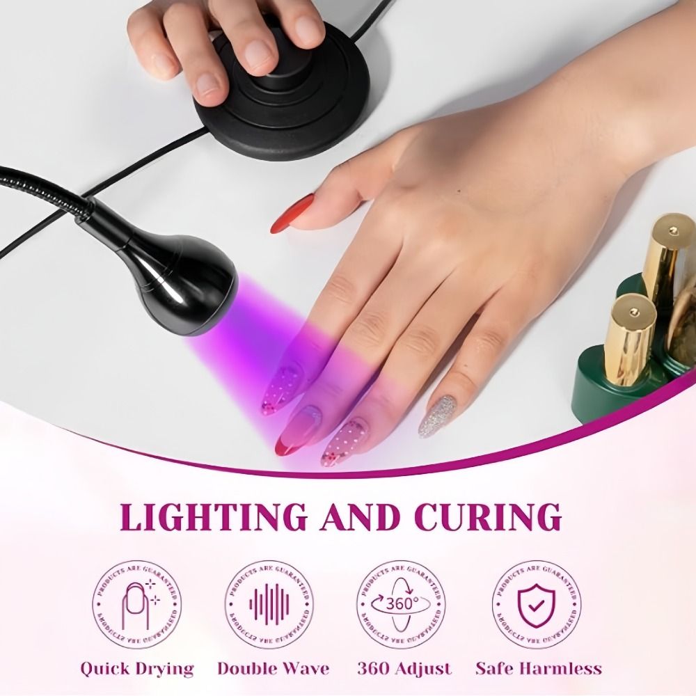 5W/3W UV Led Nail Lamp Foot Pe - Hair Care Gel 评论和价格