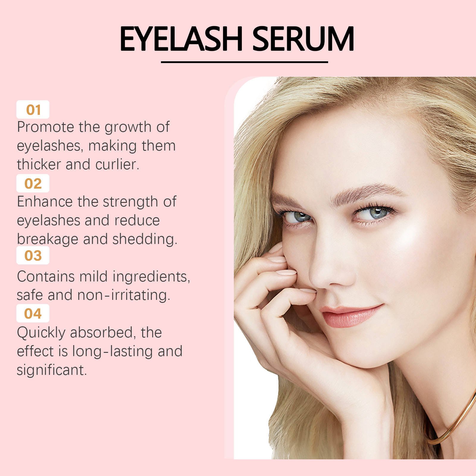 Eyelash Enhancer Serum Nourish - Hair Care Natural Products 评论和价格