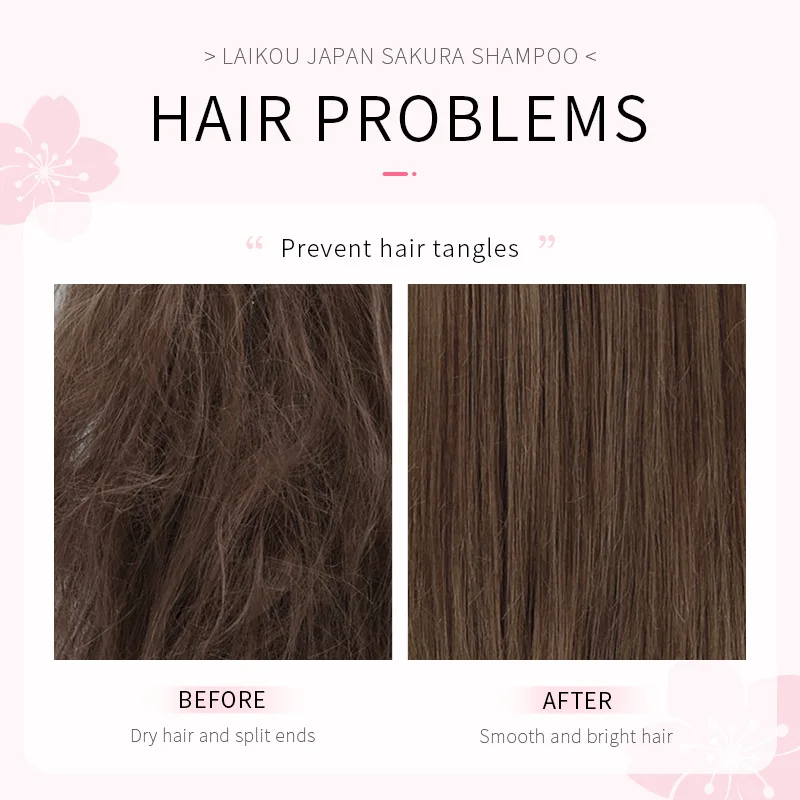 LAIKOU Japan Sakura  Shampoo R - Hair Care Dandruff 评论和价格