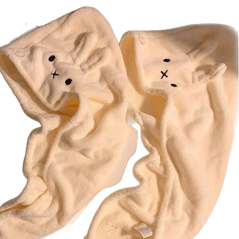 Cute Rabbit Ear Hat Miffy Dry  - Hair Care Good Hair 评论和价格