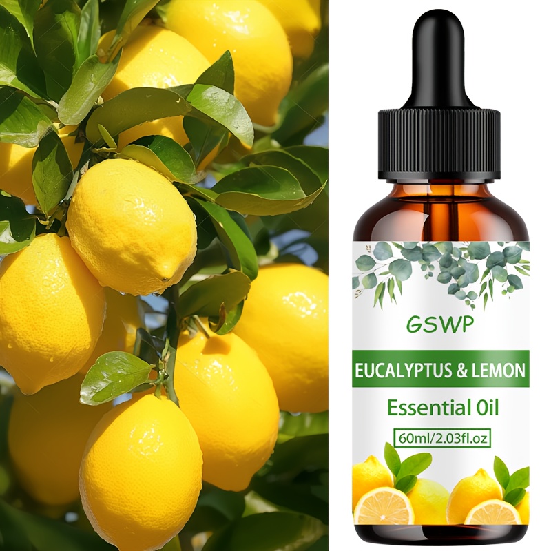GSWP 60ml Eucalyptus Lemon Ess - Hair Care Fragrance Essential Oil 评论和价格
