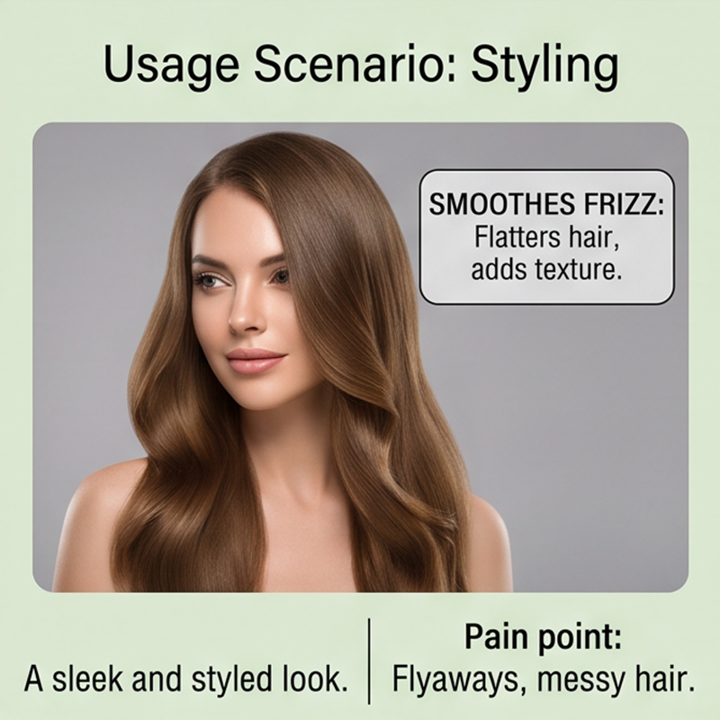 1/2/3/4PCS HAIR CARE ESSENTIAL - Hair Care For Curly Dry Hair 评论和价格