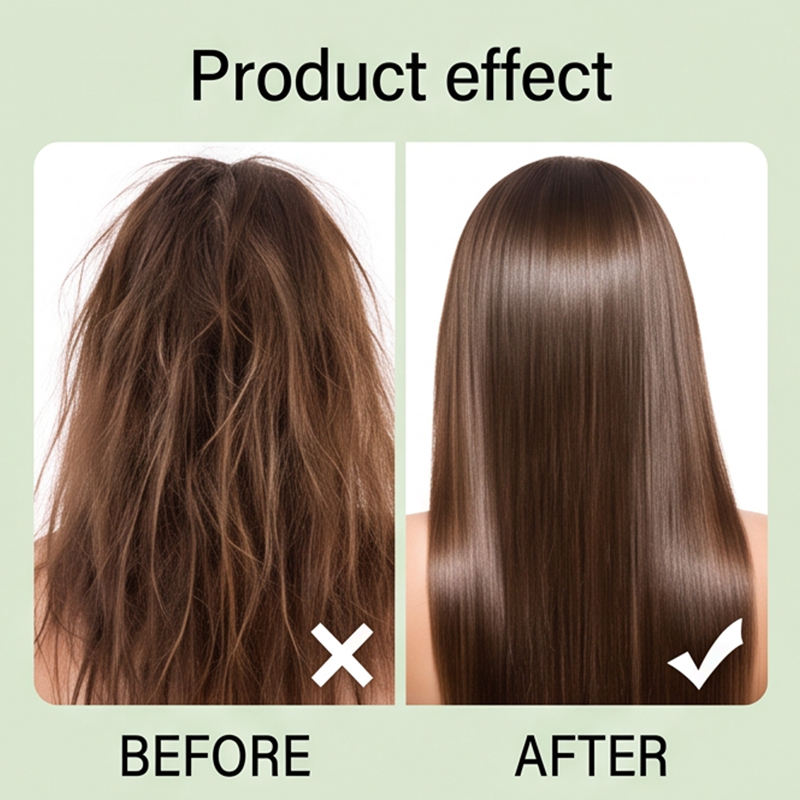 1/2/3/4PCS HAIR CARE ESSENTIAL - Hair Care For Curly Dry Hair 评论和价格