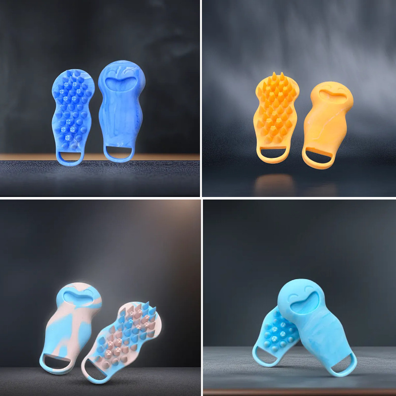 Silicone Massage Brush Shampoo - Hair Care For Hair Loss 评论和价格