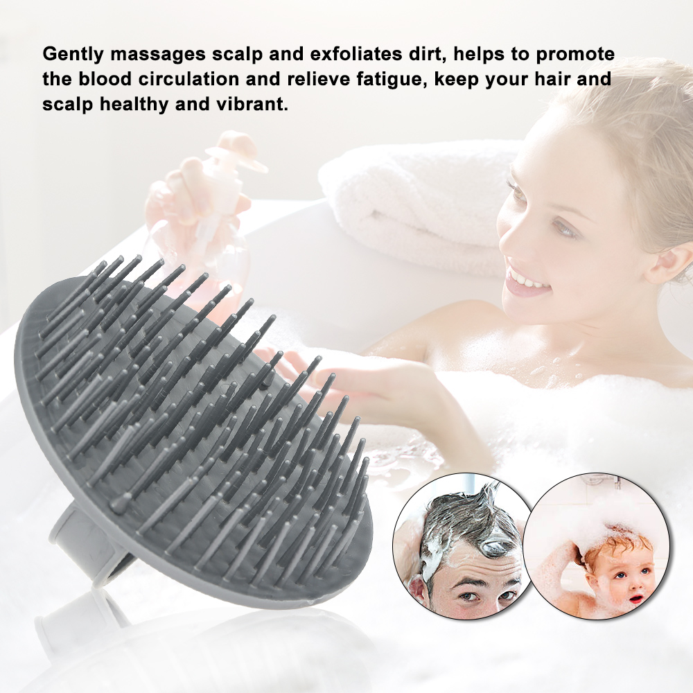 Silicone Shampoo Brush Scalp M - Hair Care Dandruff 评论和价格