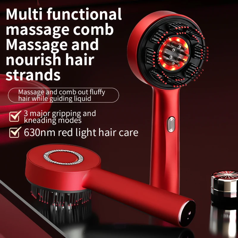 Electric Massage Comb Portable - Hair Care For Hair Loss 评论和价格