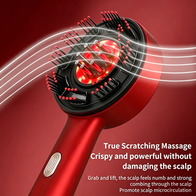 Electric Massage Comb Portable - Hair Care For Hair Loss 评论和价格