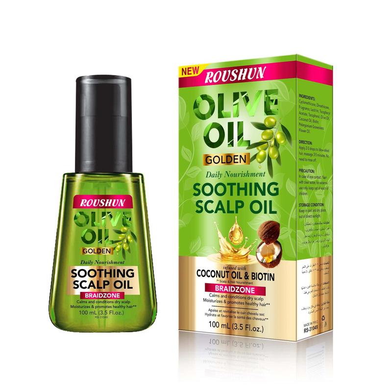 100ml Olive Oil Scalp Oil Smoo - Hair Care Fragrance Essential Oil 评论和价格