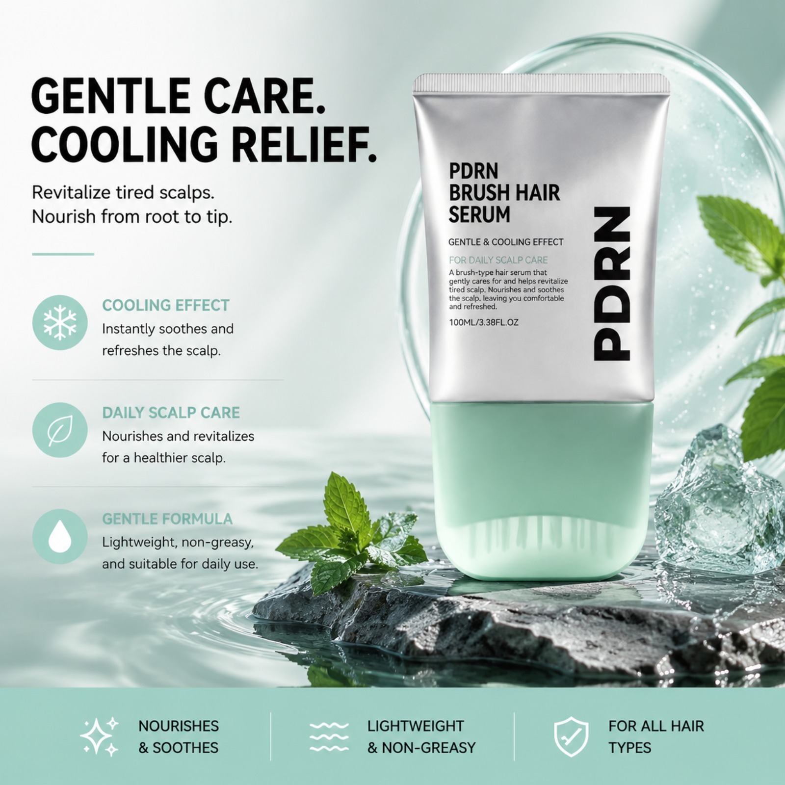 PDRN Hair Serum Centella Scalp - Hair Care Korean Products 评论和价格