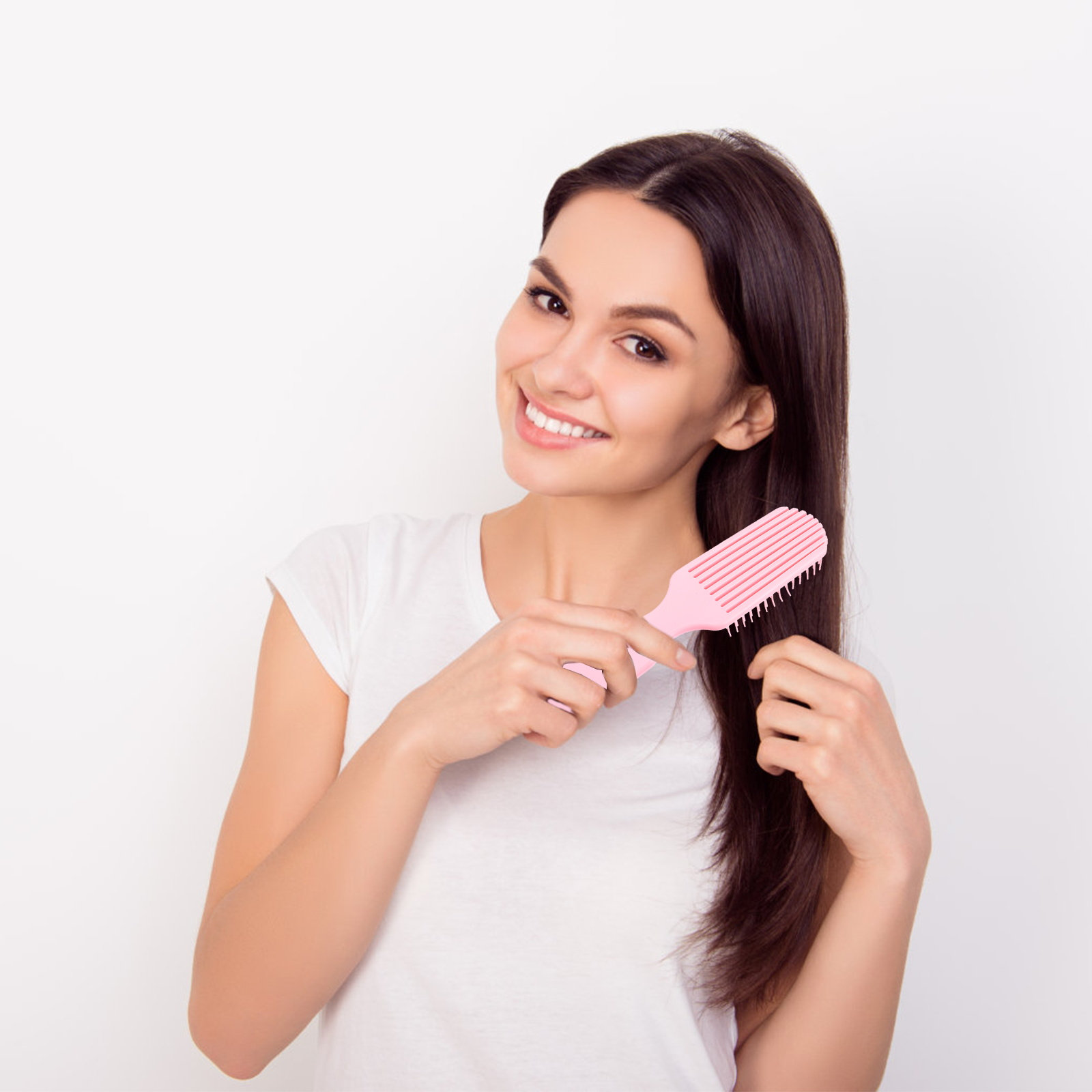2Pcs Massage Comb Hairdressing - Hair Care For Curly Dry Hair 评论和价格