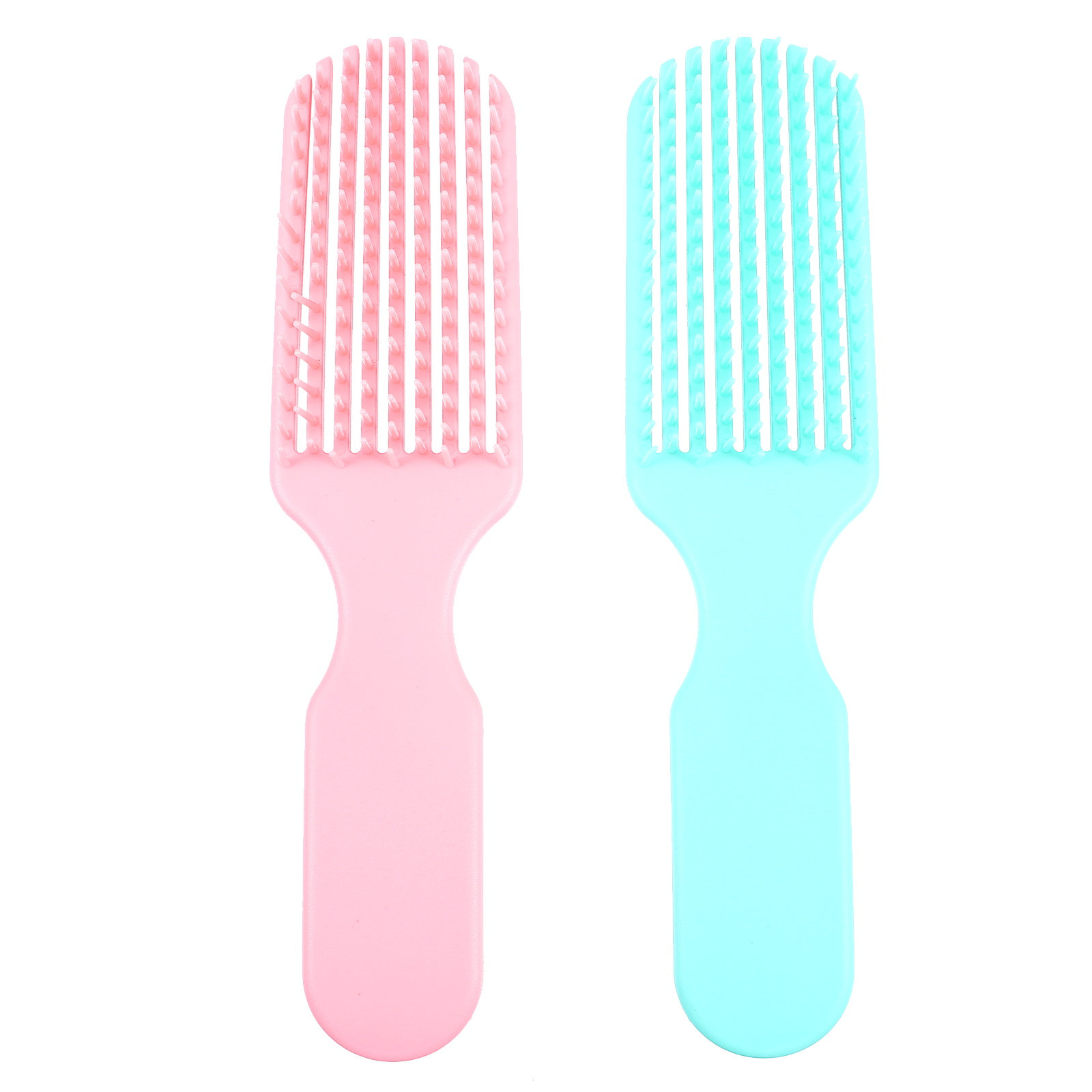 2Pcs Massage Comb Hairdressing - Hair Care For Curly Dry Hair 评论和价格