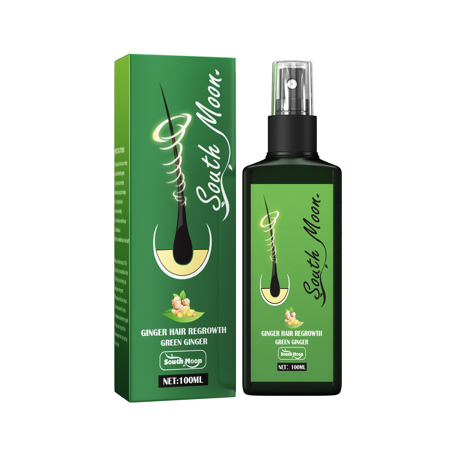 South Moon Ginger Hair Growth  - Hair Care Natural Products 评论和价格