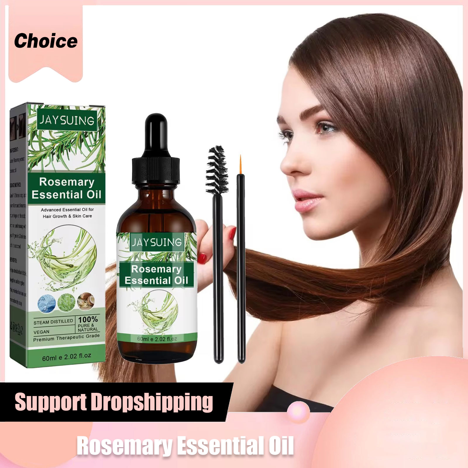 Rosemary Essential Oil For Hai - Hair Care For Hair Loss 评论和价格