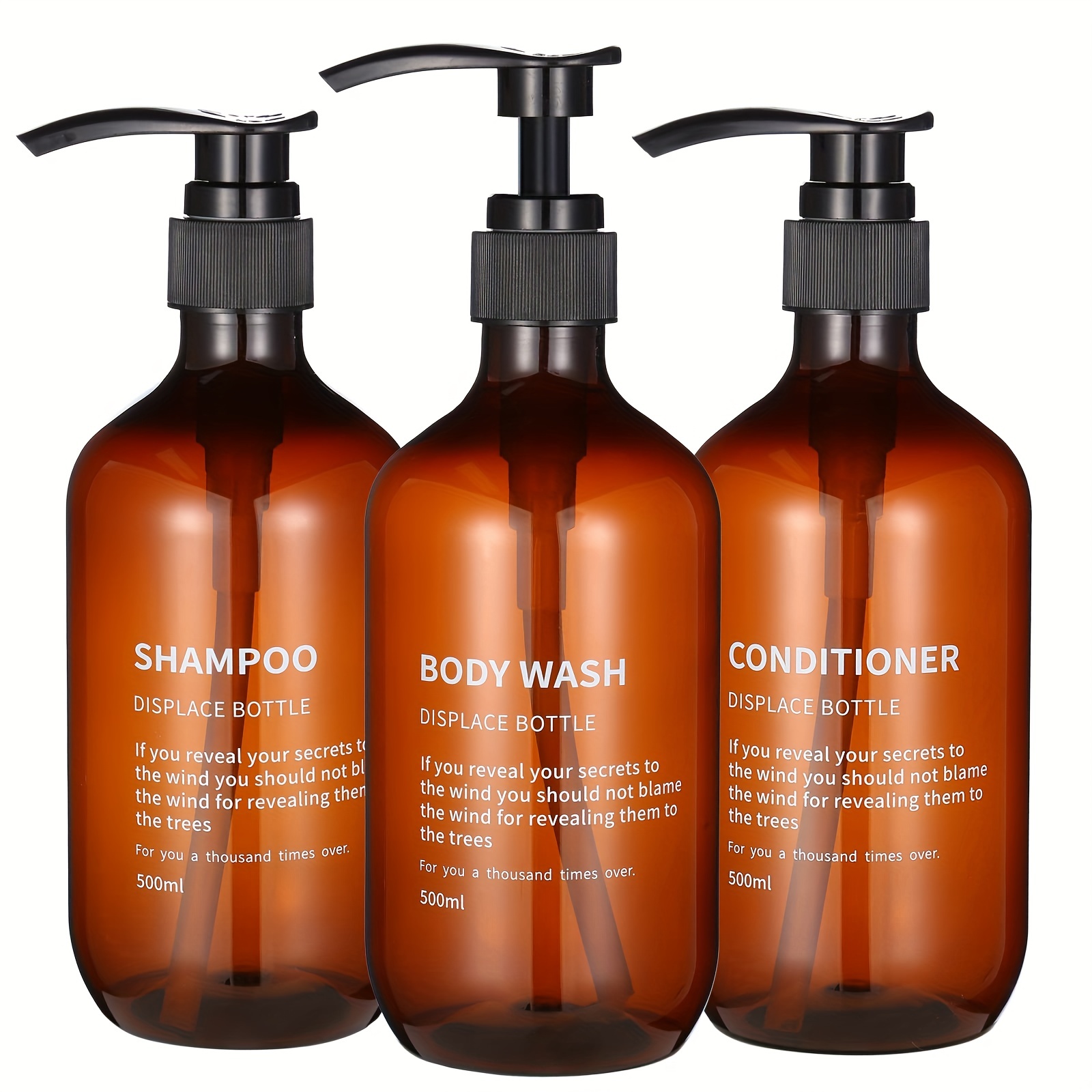 3pcs Waterproof Shampoo Condit - Hair Care Kit 评论和价格