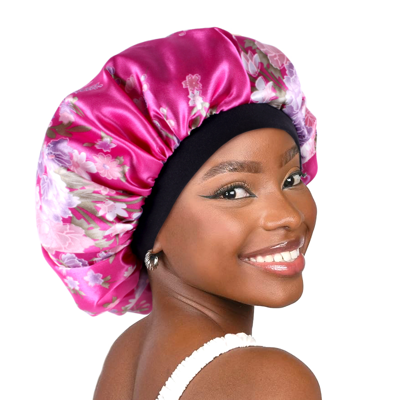 Women Satin Bonnet Elastic Wid - Hair Care For Hair Loss 评论和价格