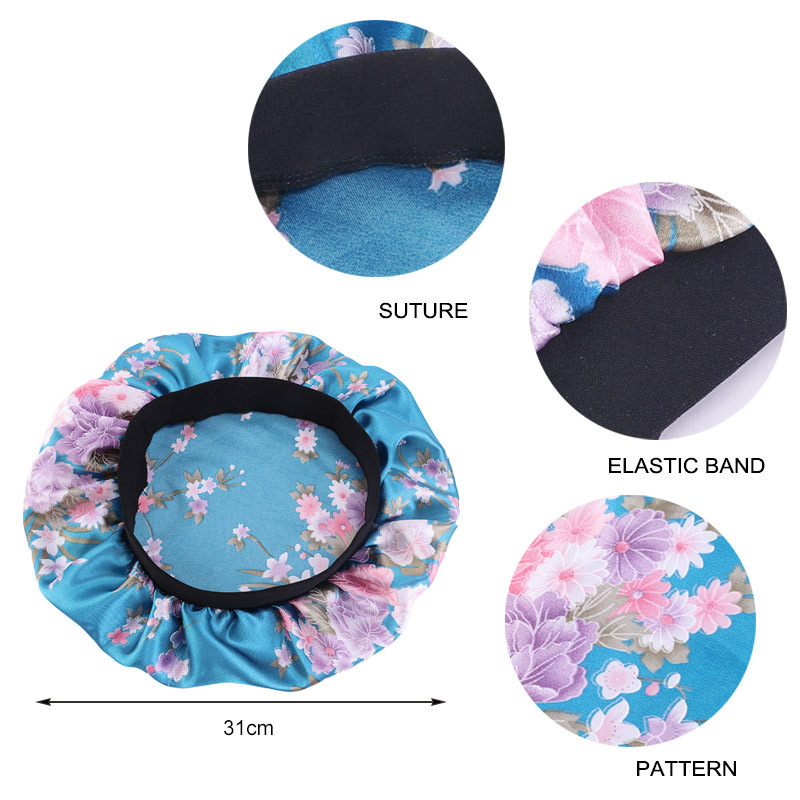 Women Satin Bonnet Elastic Wid - Hair Care For Hair Loss 评论和价格