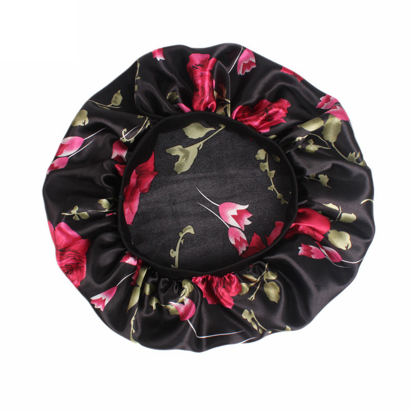 Women Satin Bonnet Elastic Wid - Hair Care For Hair Loss 评论和价格