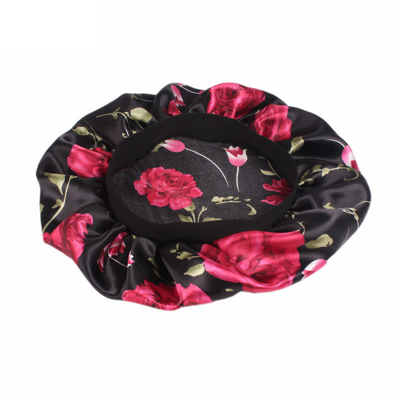 Women Satin Bonnet Elastic Wid - Hair Care For Hair Loss 评论和价格