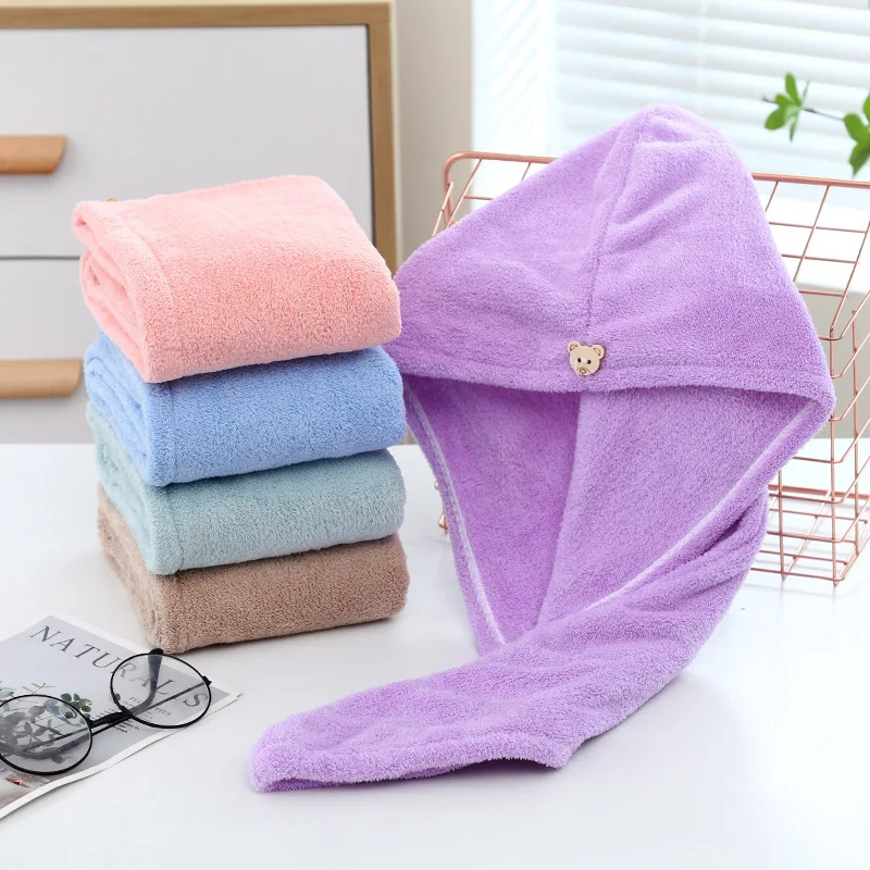 Dry Hair Cap Sports Towel Fibe - Hair Care Loreal 评论和价格