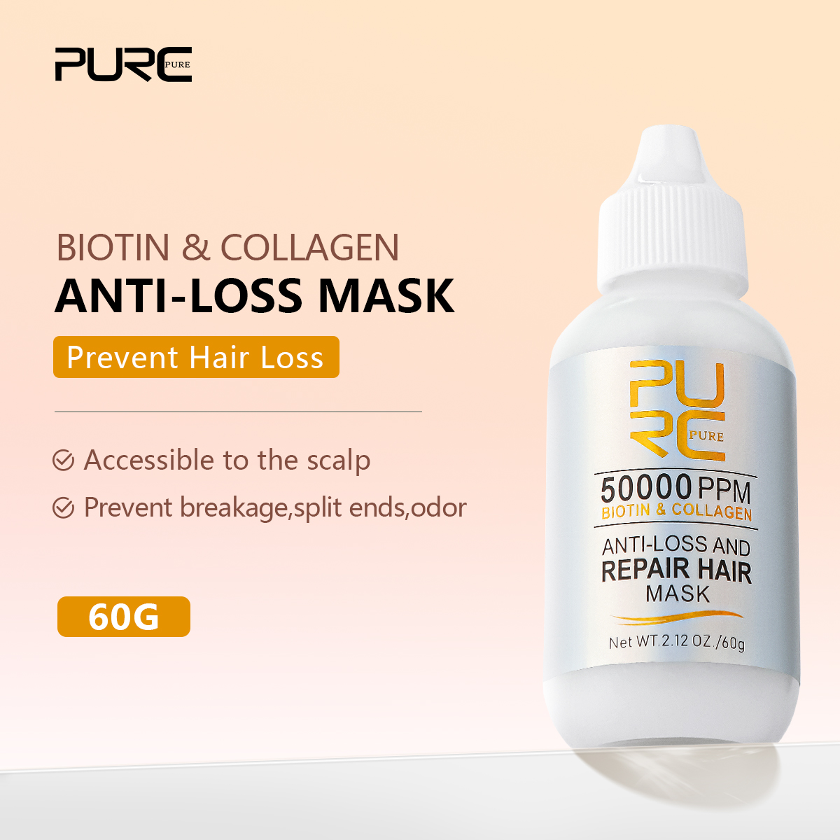 Collagen Hair Mask & Argan Oil - Hair Care For Curly Dry Hair 评论和价格