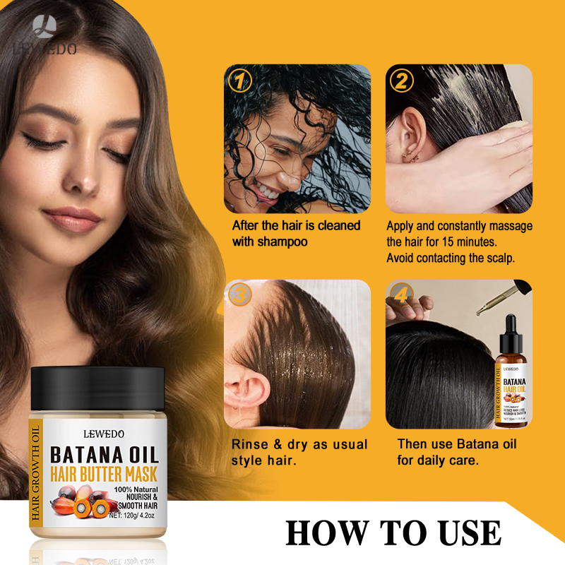 LEWEDO Batana Oil Hair Growth  - Hair Care Fragrance Essential Oil 评论和价格