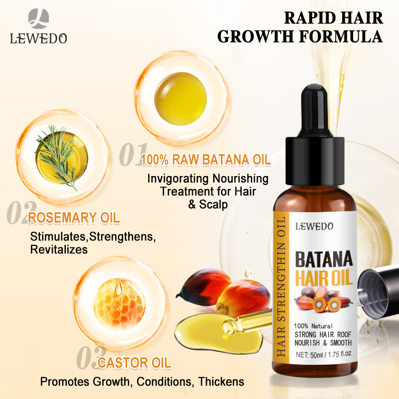 LEWEDO Batana Oil Hair Growth  - Hair Care Fragrance Essential Oil 评论和价格