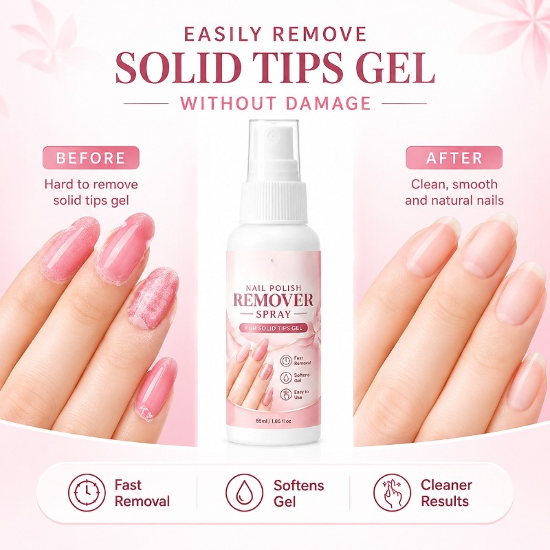 Nail Remover Spray Solid Nail  - Hair Care Gel 评论和价格
