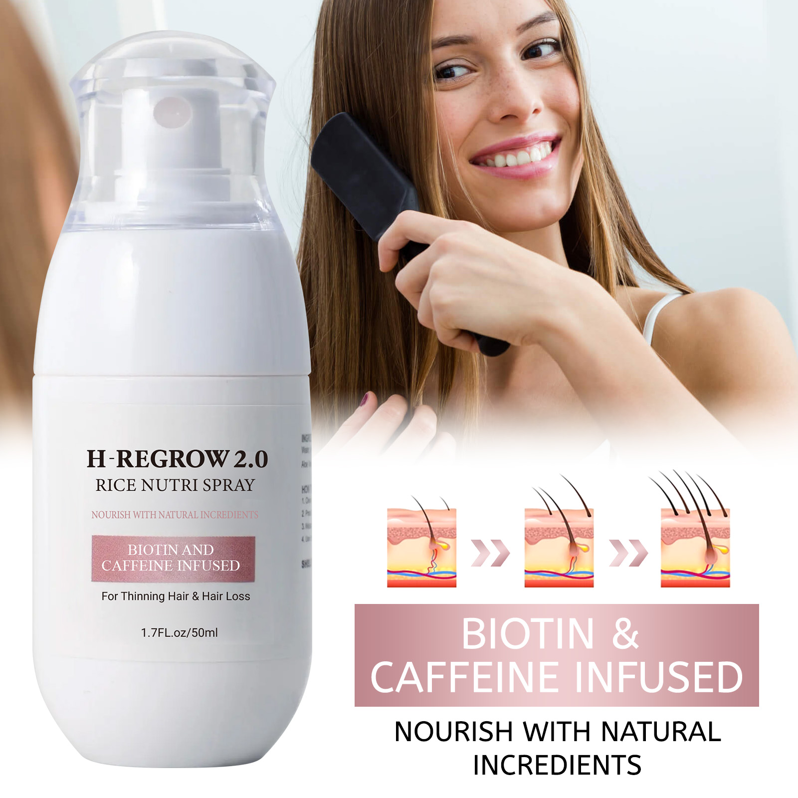 1-5 pcs Hair Growth Activator  - Hair Care Korean Products 评论和价格