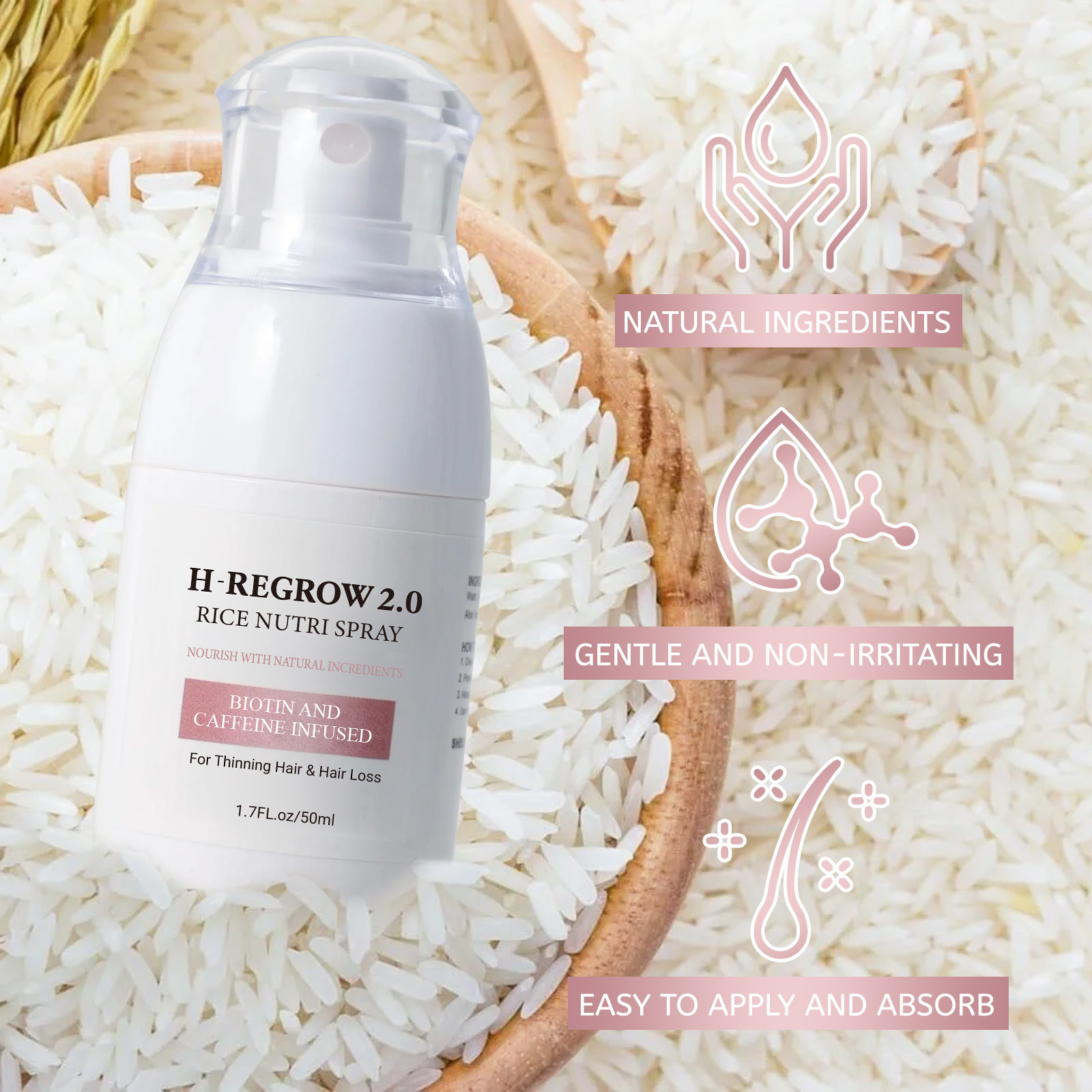 1-5 pcs Hair Growth Activator  - Hair Care Korean Products 评论和价格
