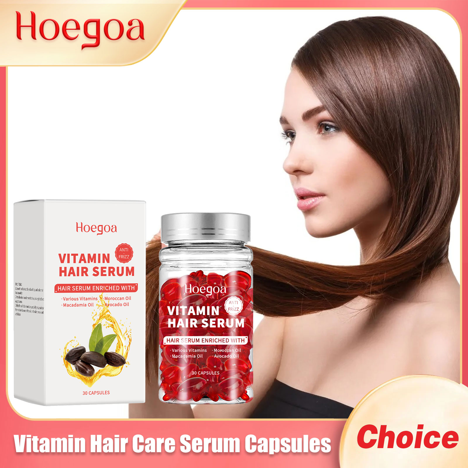 Vitamin Hair Care Serum Capsul - Hair Care Oil Serum 评论和价格