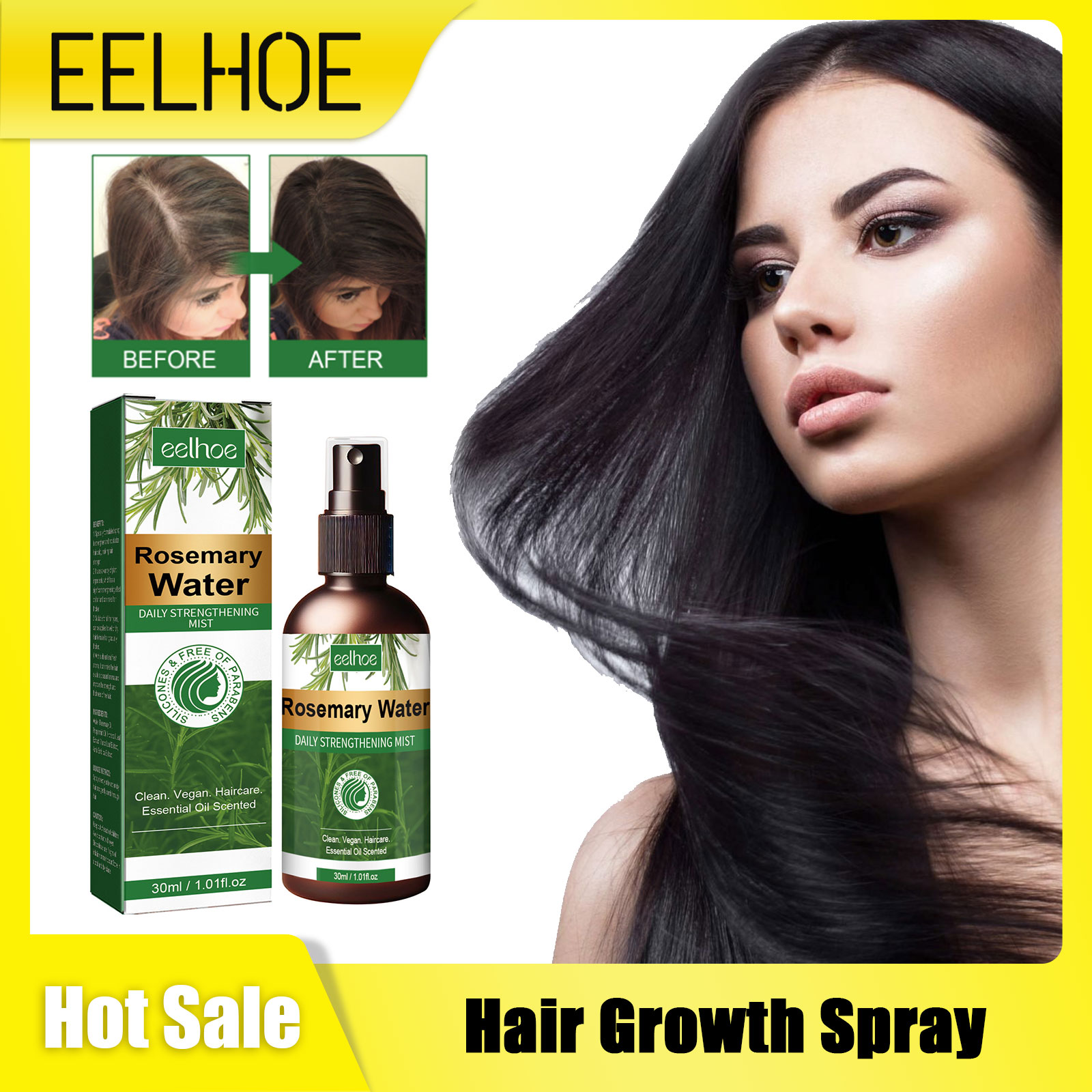Rosemary Spray for Hair Nouris - Hair Care For Hair Loss 评论和价格