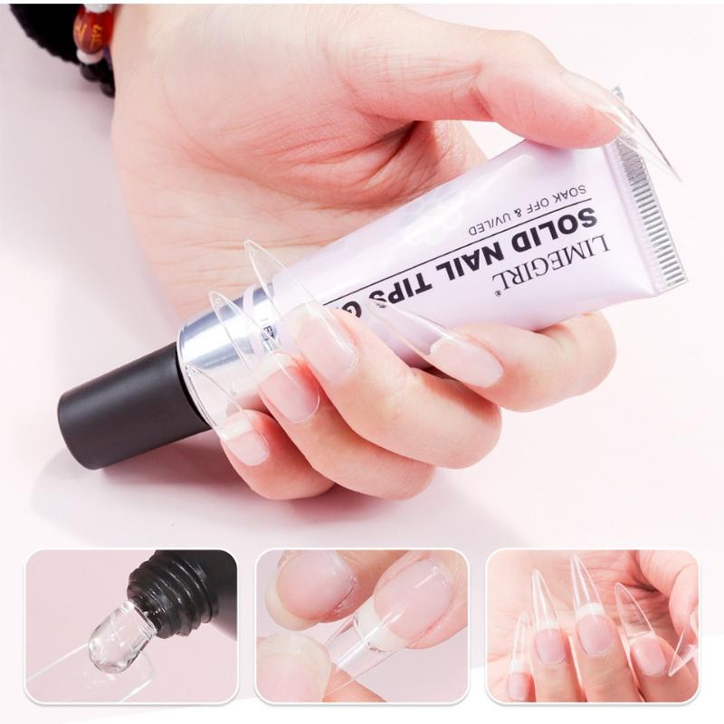 30g Soft Transparent Nail Tips - Hair Care Gel 评论和价格