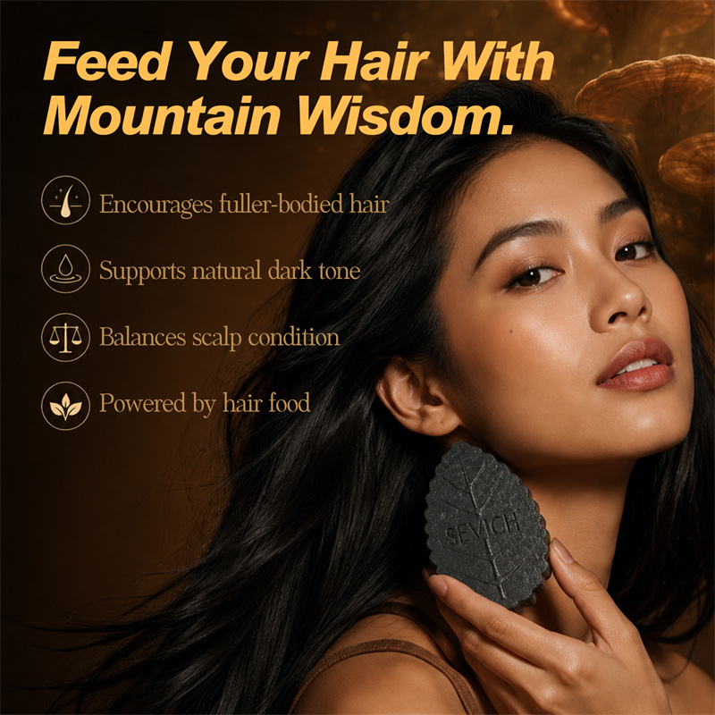 Black Hair Soap Natural Shampo - Hair Care Dandruff 评论和价格
