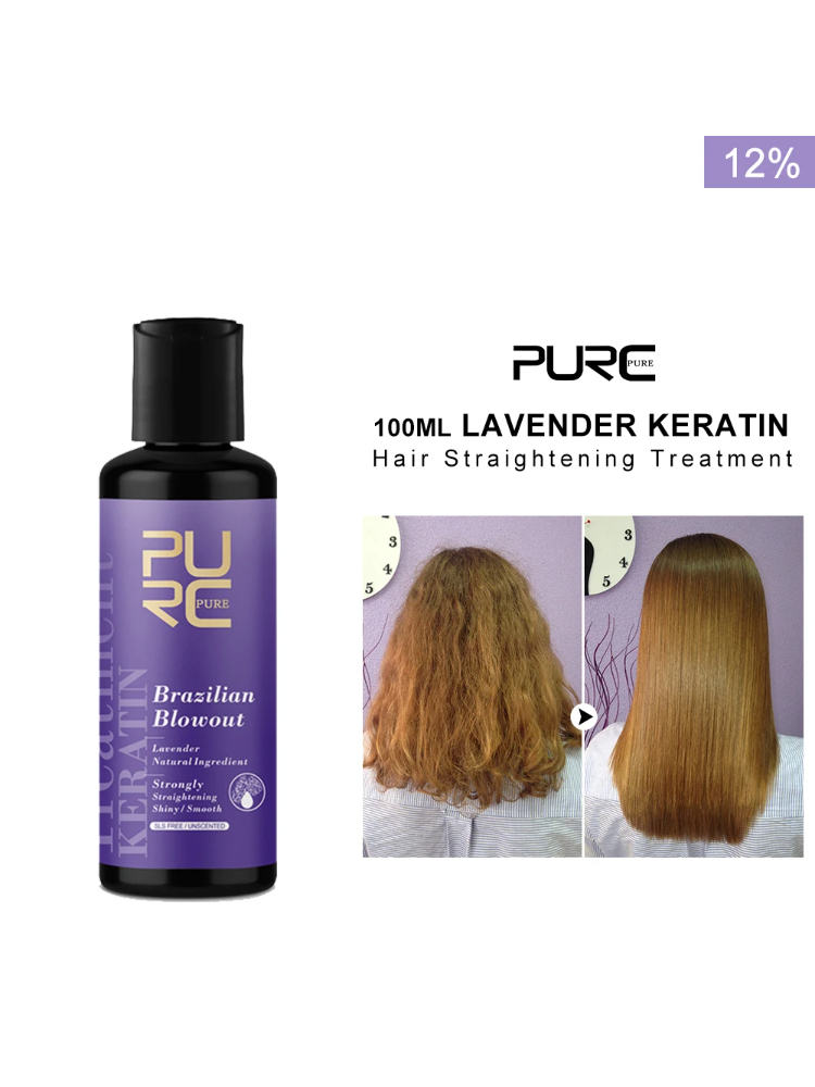 PURC Lavender 12% Brazilian Ke - Hair Care Korean Products 评论和价格