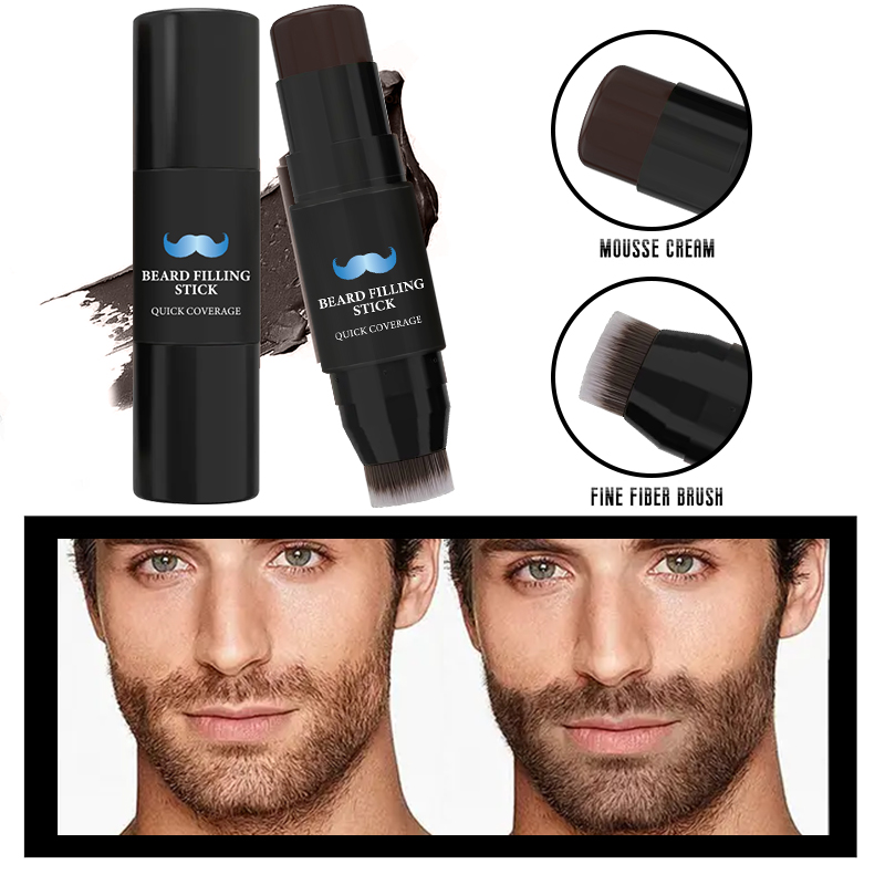 2 in 1 Beard Filler Stick with - Hair Care Natural Products 评论和价格