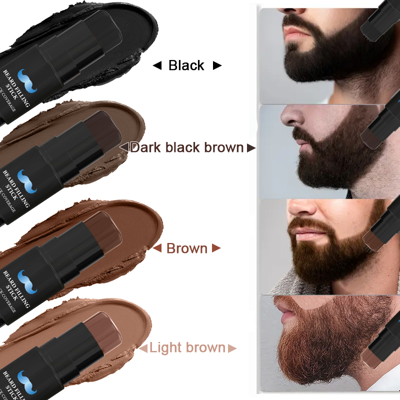 2 in 1 Beard Filler Stick with - Hair Care Natural Products 评论和价格